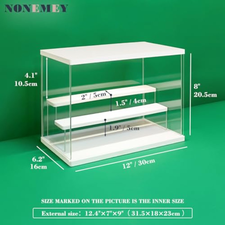 Clear Acrylic Display Case Sta - Battery Case Storage 리뷰 및 가격