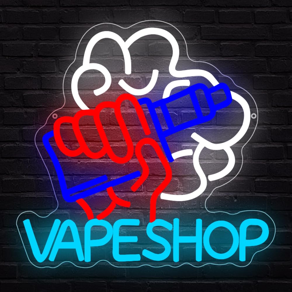 Vape Shop Neon Sign USB Powere - Vaping Shop 리뷰 및 가격