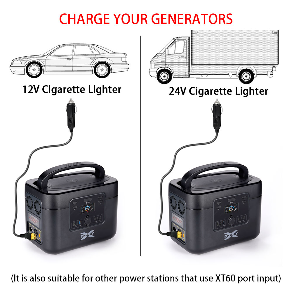 XT60 16AWG Plug Car Cigarette  - Accessories Experts Vape 리뷰 및 가격