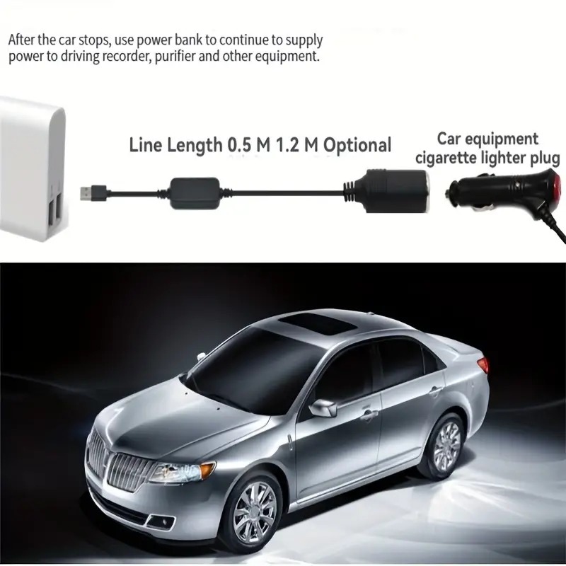 1pc 5V 2A USB To 12V Cigarette - Accessories Experts Vape 리뷰 및 가격