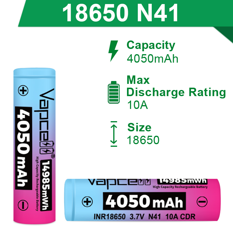 New Rainbow 18650 Battery Vapc - Vape Battery 18650 리뷰 및 가격