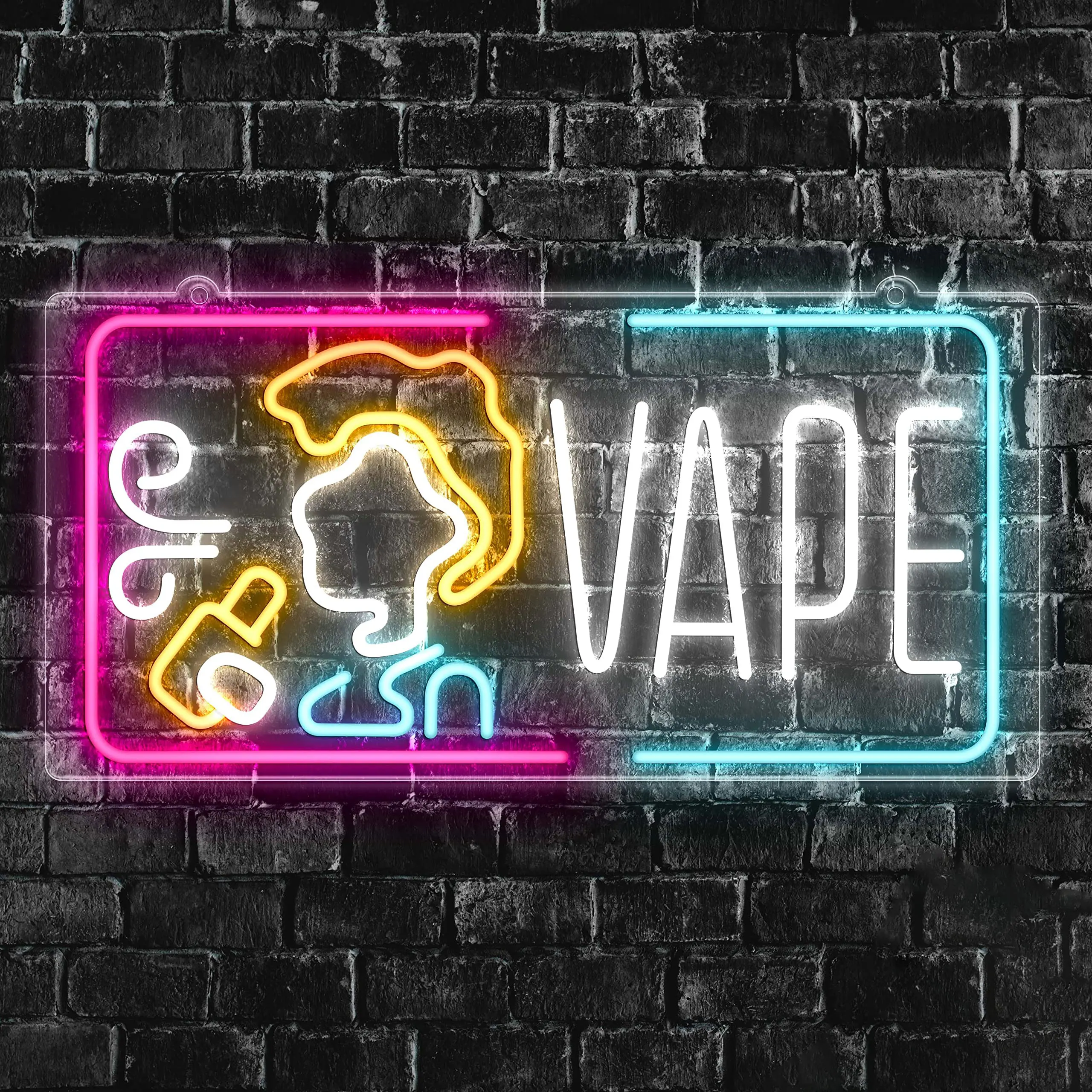 Vape Neon Sign Dimmable Smoke  - Vaping Shop 리뷰 및 가격